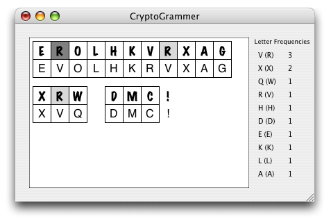 Borkware Cryptogrammer