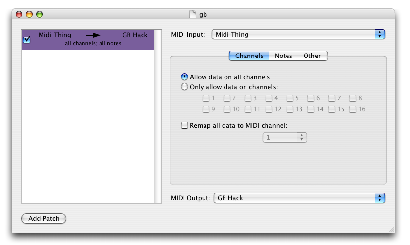 midi patchbay os x